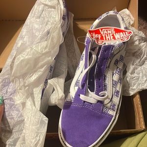 NEW IN BOX Vans Old Skool Sketch Check